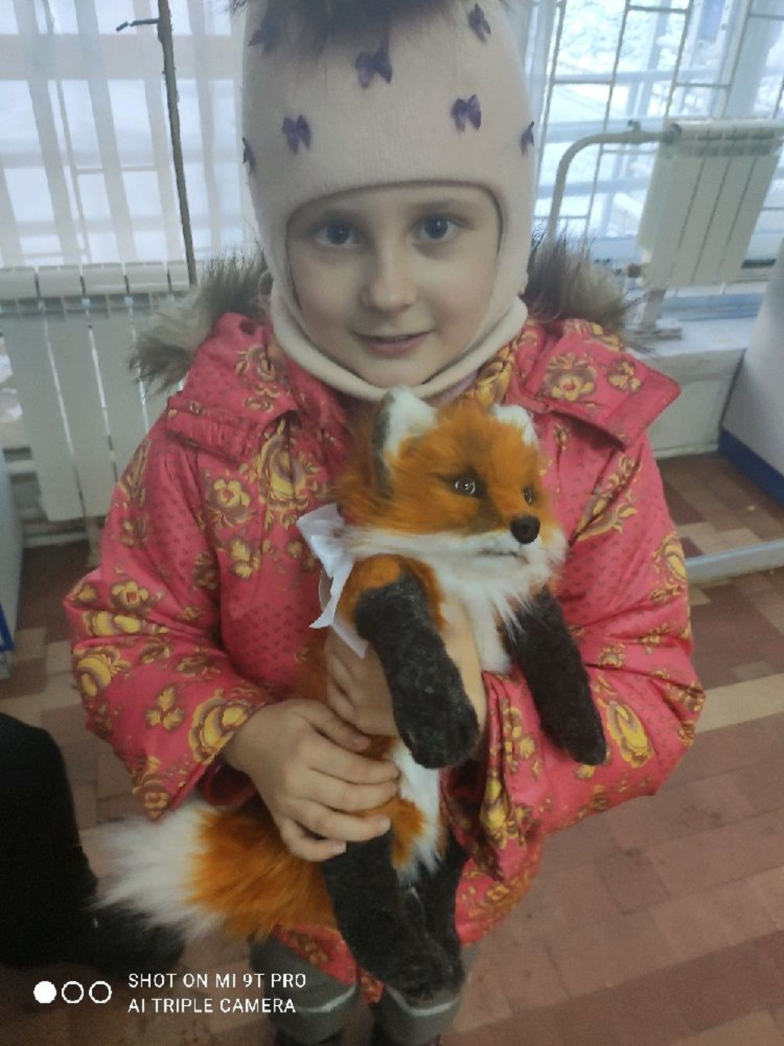 Фото №1 к отзыву покупателя Алина о товаре Реалистичный Лисенок