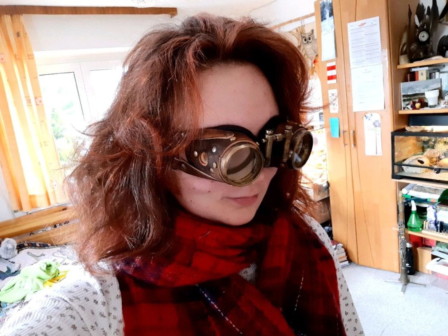 Фото №2 к отзыву покупателя Maria  Lalazarova о товаре Стимпанк-гогглы "Scirocco"