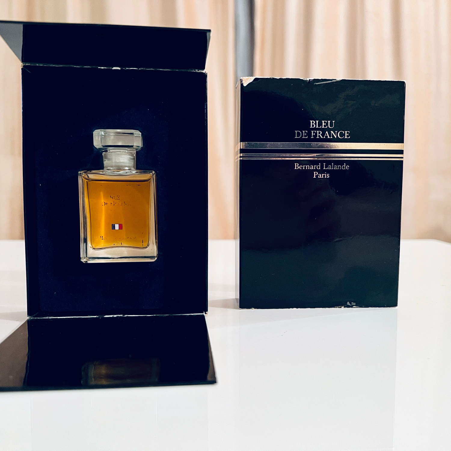 Photo №1 к отзыву покупателя Irina о товаре Винтаж: Bleu de France Bernard Lalande духи 15мл раритет оригинал редкость