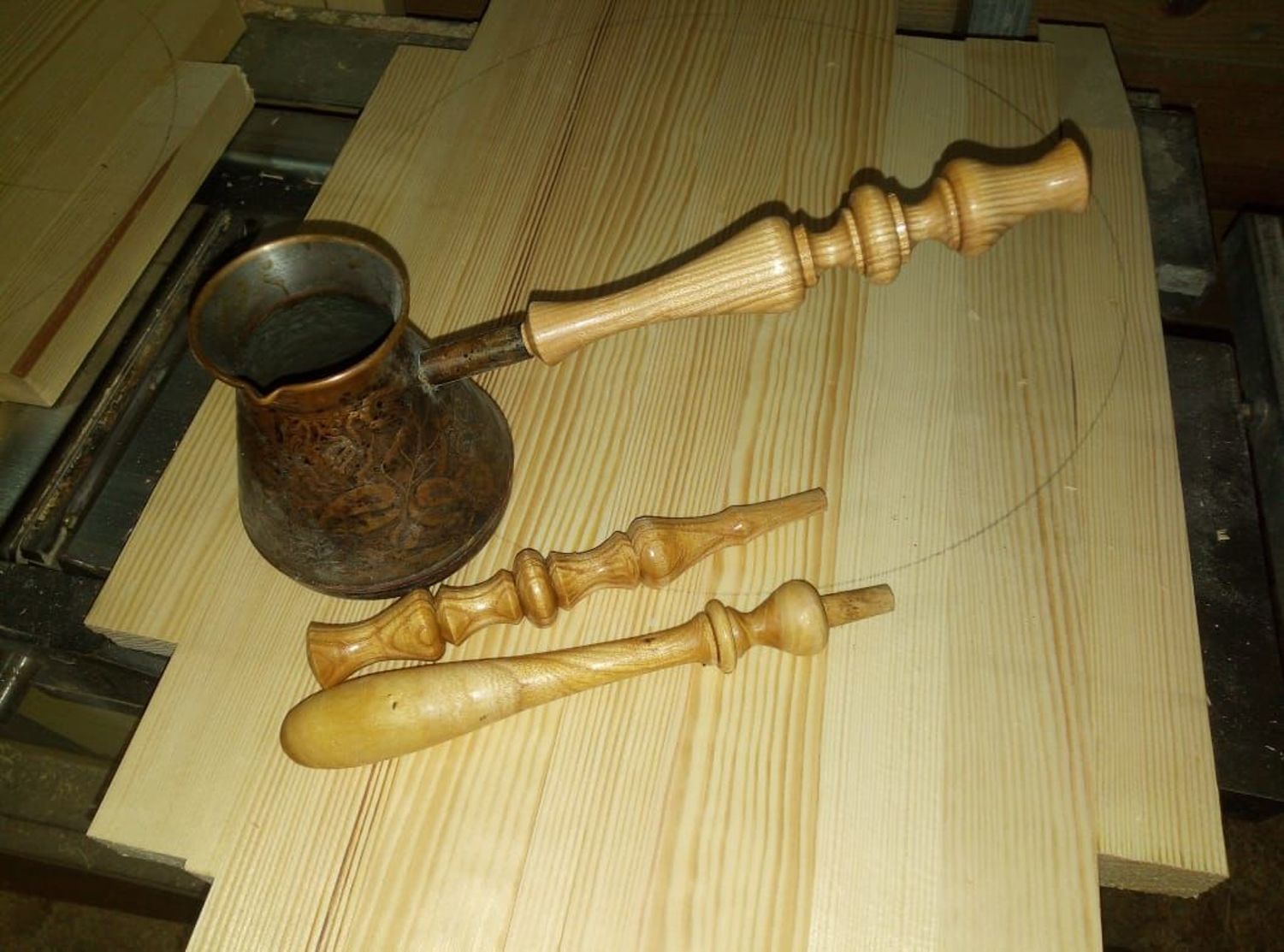 Фото №1 к отзыву покупателя Irina Trepalina о товаре Ручка деревянная для турки