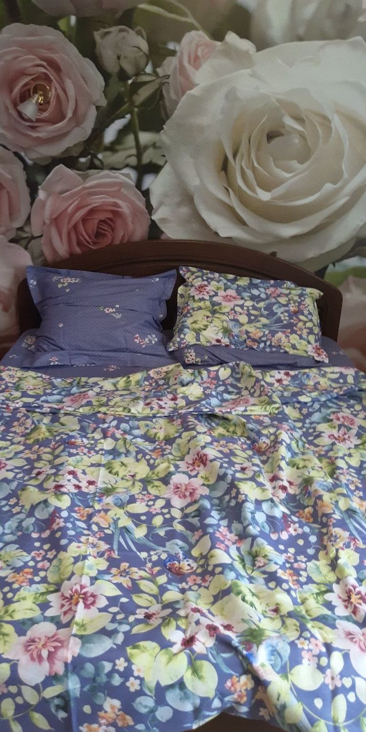 Photo №1 к отзыву покупателя Inna Shalygina о товаре Комплект постельного белья Вальс цветов