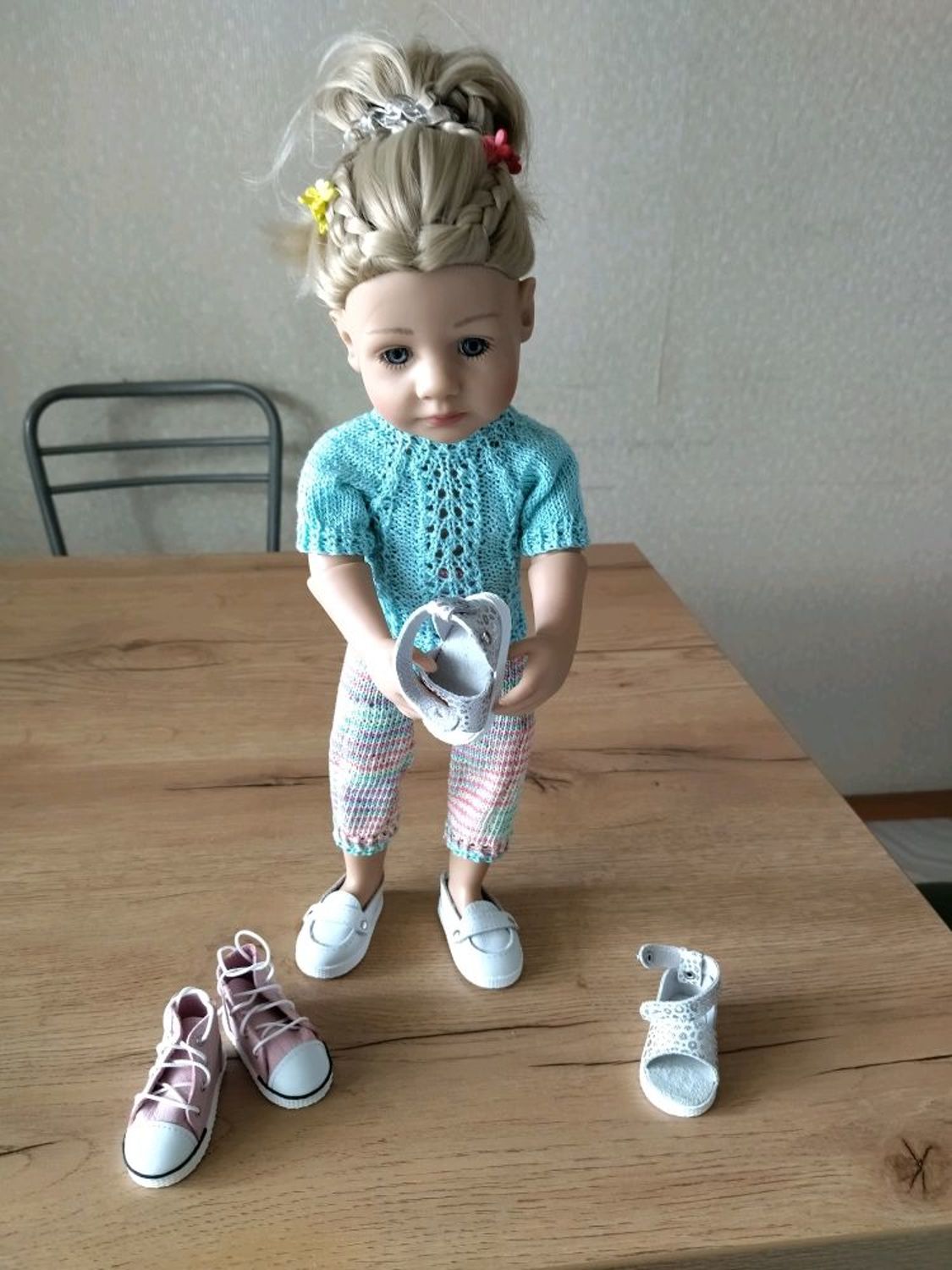 Photo №3 к отзыву покупателя Viktoriya о товаре Обувь для кукол Готц 36 см