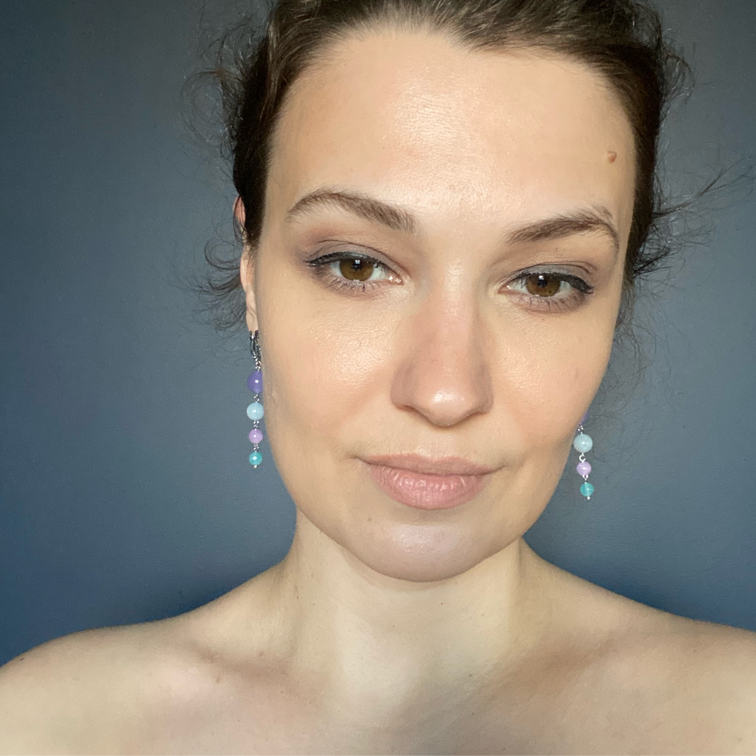Фото №1 к отзыву покупателя Varvara о товаре Серьги длинные «Весенние бабочки»