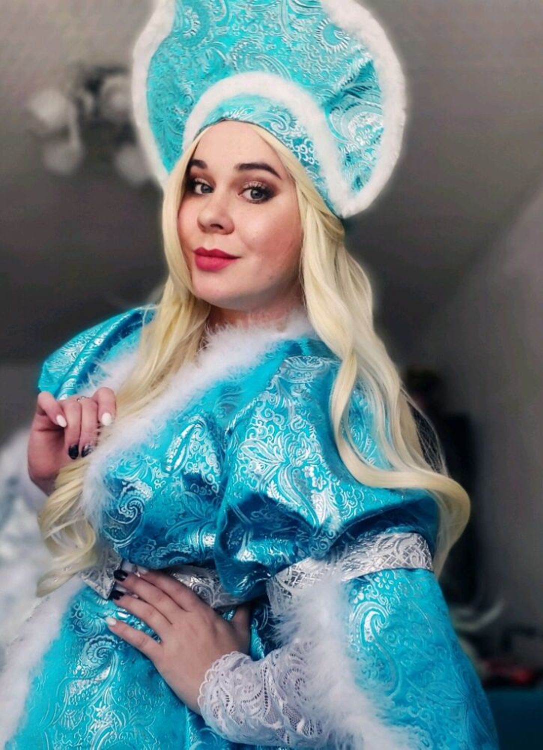 Photo №2 к отзыву покупателя zhanna о товаре Костюм Снегурочки "Зимнее Волшебство"
