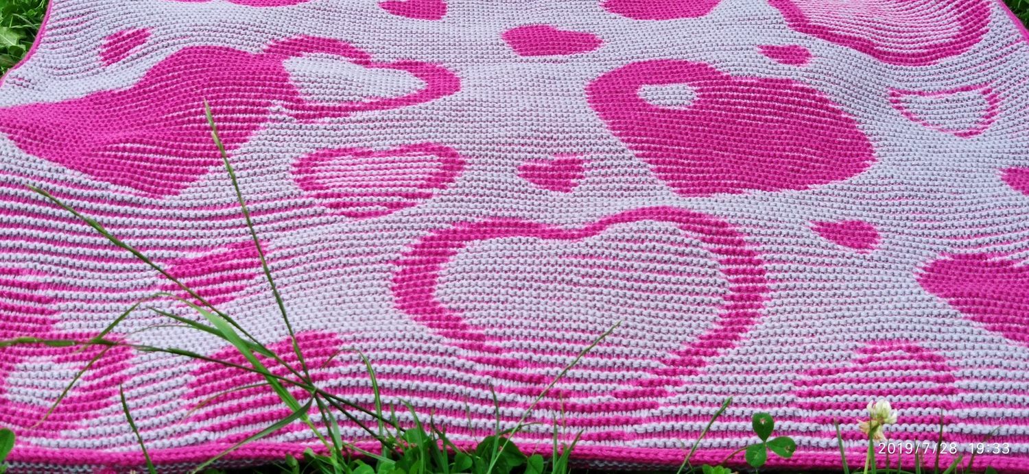 Фото №2 к отзыву покупателя Olga о товаре Плед Heart blanket (описание)