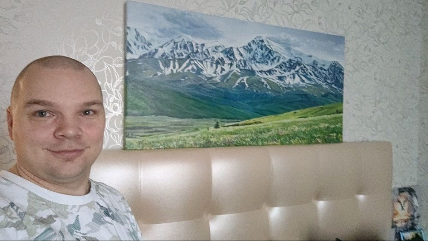 Photo №2 к отзыву покупателя Vinogradov Vladimir о товаре Горный пейзаж 140х70 см Алтайские горы