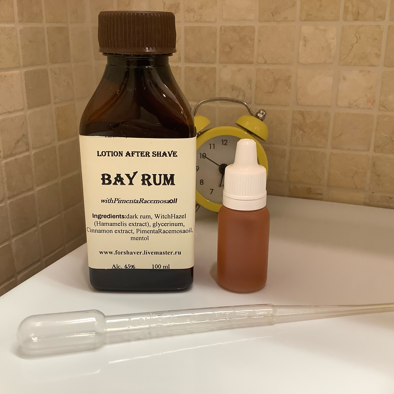 Фото №1 к отзыву покупателя Дмитрий Полярин о товаре Лосьоны после бритья BAY RUM, C'EST LA VIE, CONSERVATEUR