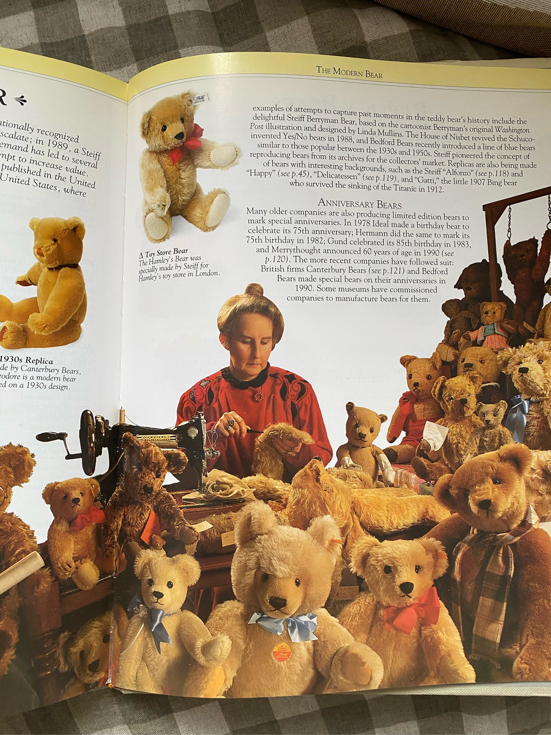 Photo №3 к отзыву покупателя OblakoForKids о товаре Винтаж: Книга The ultimate Teddy bear BOOK 1991