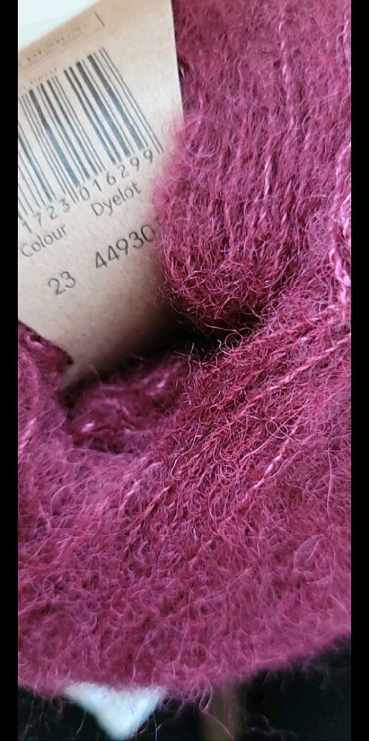 Фото №1 к отзыву покупателя Olga о товаре Пряжа Drops brushed alpaca silk цвет 4