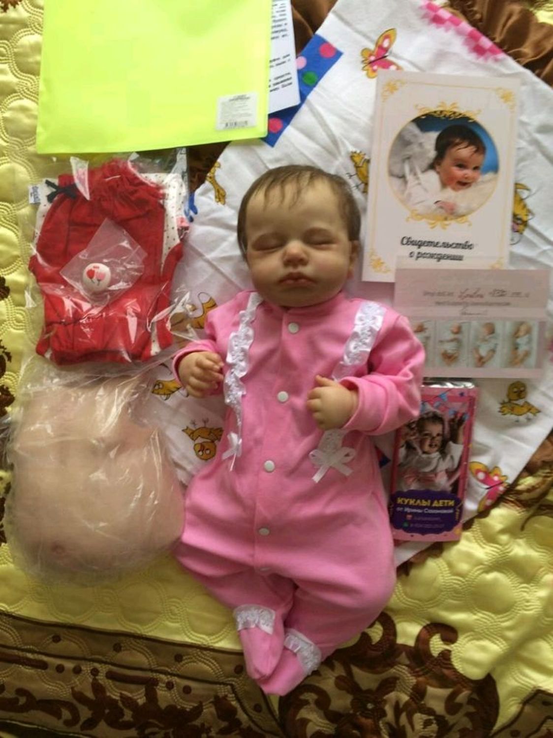 Фото №1 к отзыву покупателя Лямина Лариса Юрьевна о товаре Куклы Reborn: Кукла реборн