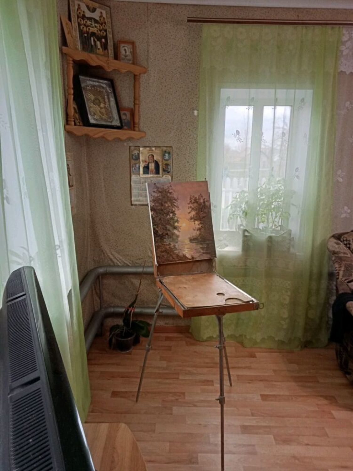 Фото №1 к отзыву покупателя артур катюшин о товаре Винтаж: Мольберт этюдник складной советский