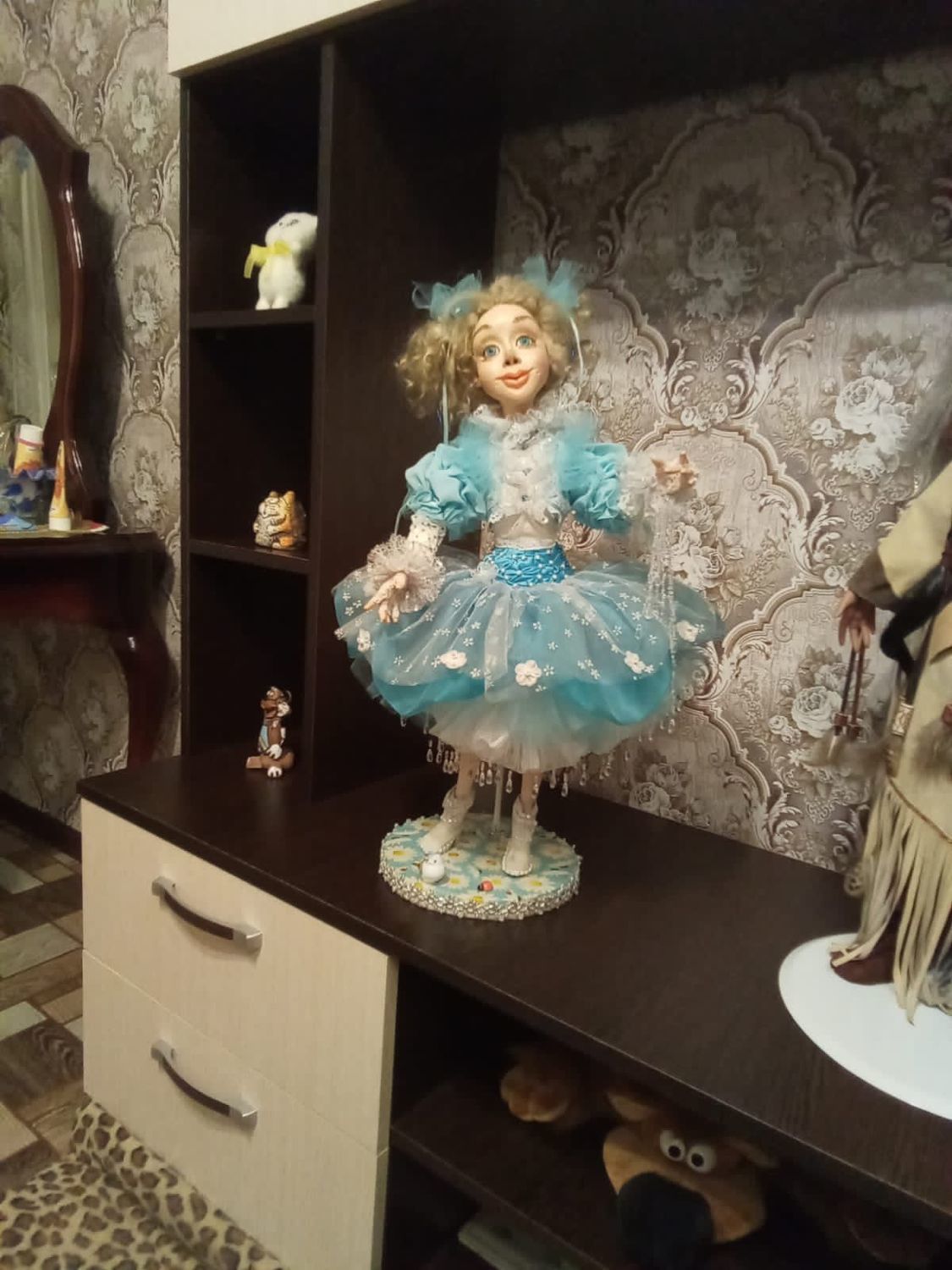 Photo №1 к отзыву покупателя Oksana о товаре Интерьерная кукла: Облачко