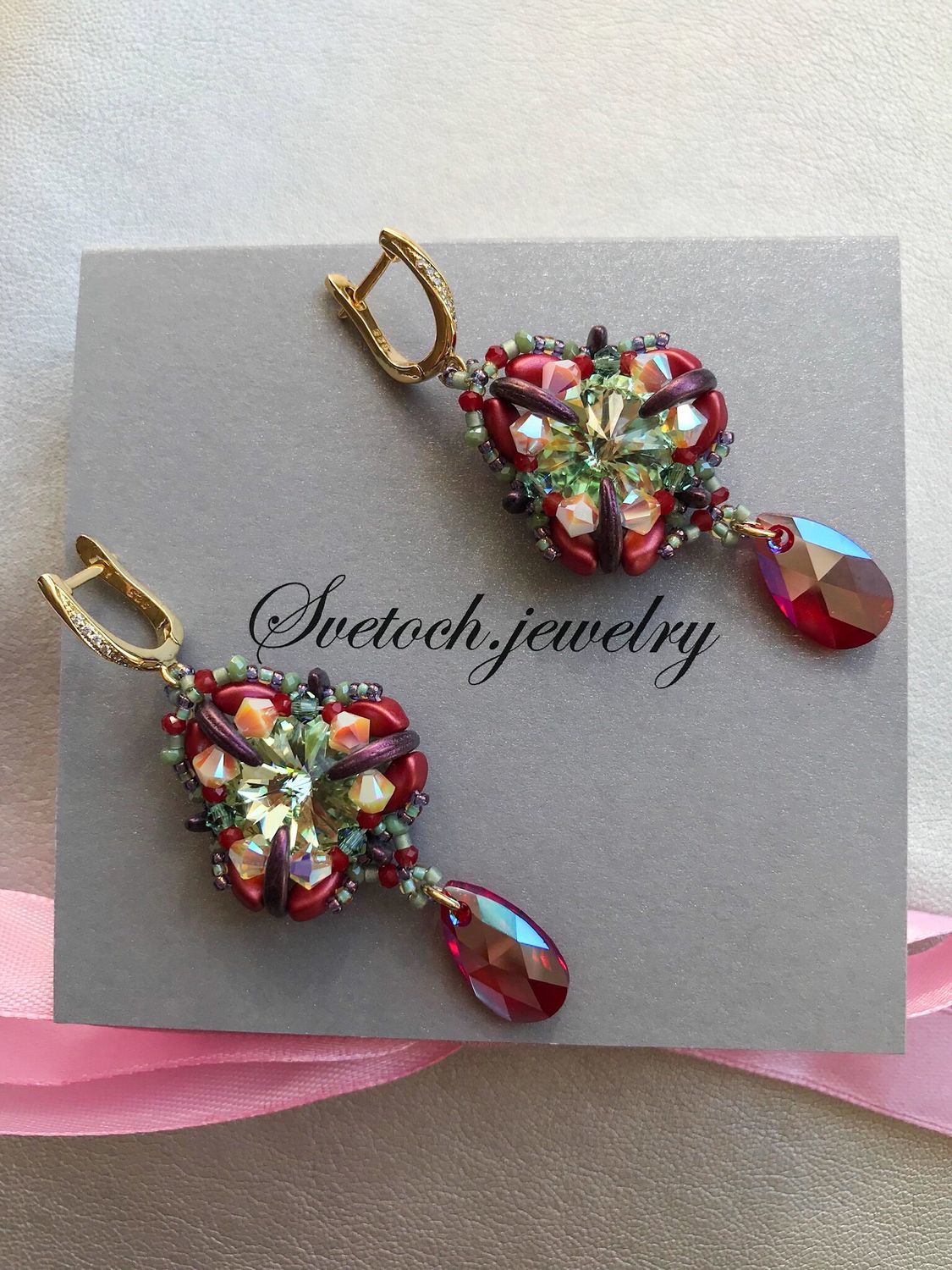 Фото №1 к отзыву покупателя svetoch.jewelry о товаре PDF инструкция по созданию кулона Клевер Удачи