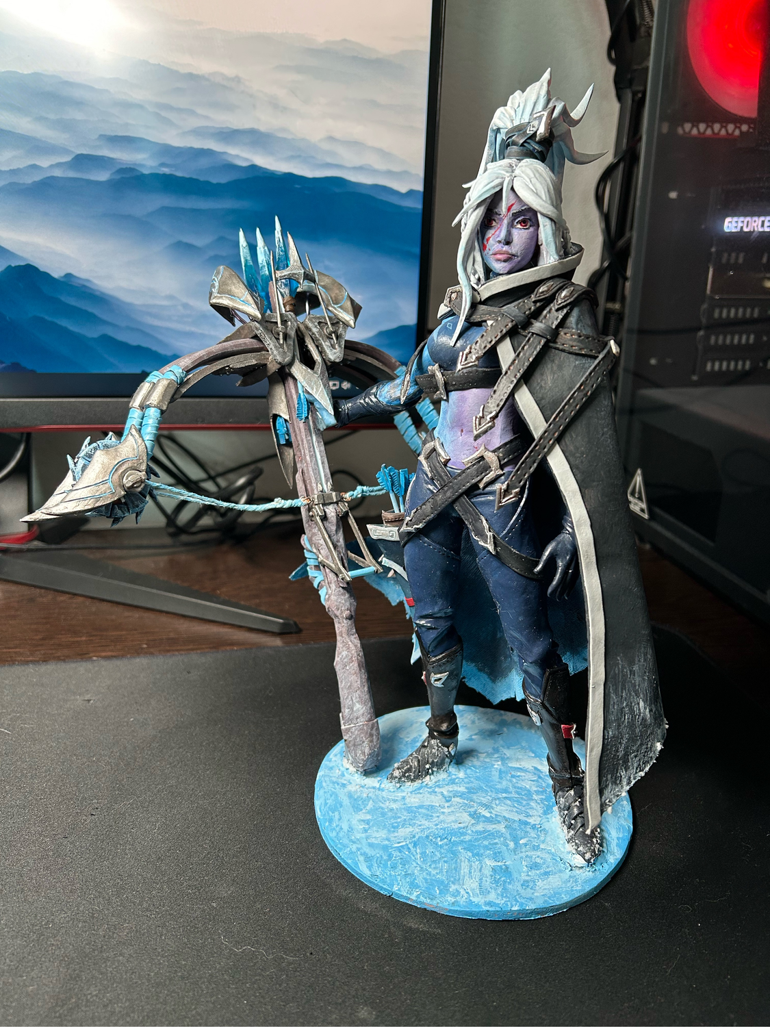 Фото №1 к отзыву покупателя Алина М о товаре Фигурка Dota 2 Drow Ranger Arcana "Dread Retribution"