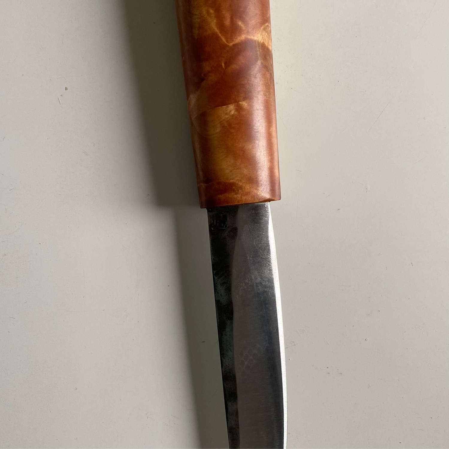 Фото №2 к отзыву покупателя Kolka045рус Kolka о товаре Нож Якут ШХ-15 для правши нож якутский охотничьи ножи кованые ножи