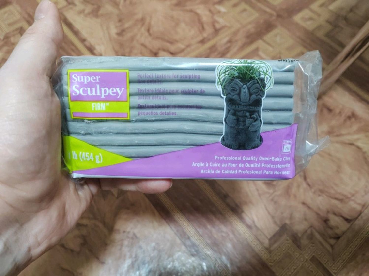 Фото №3 к отзыву покупателя Виталий Когтев о товаре Пластик Super Sculpey Extra- Firm/Medium Blend (запекаемая глина 454г)