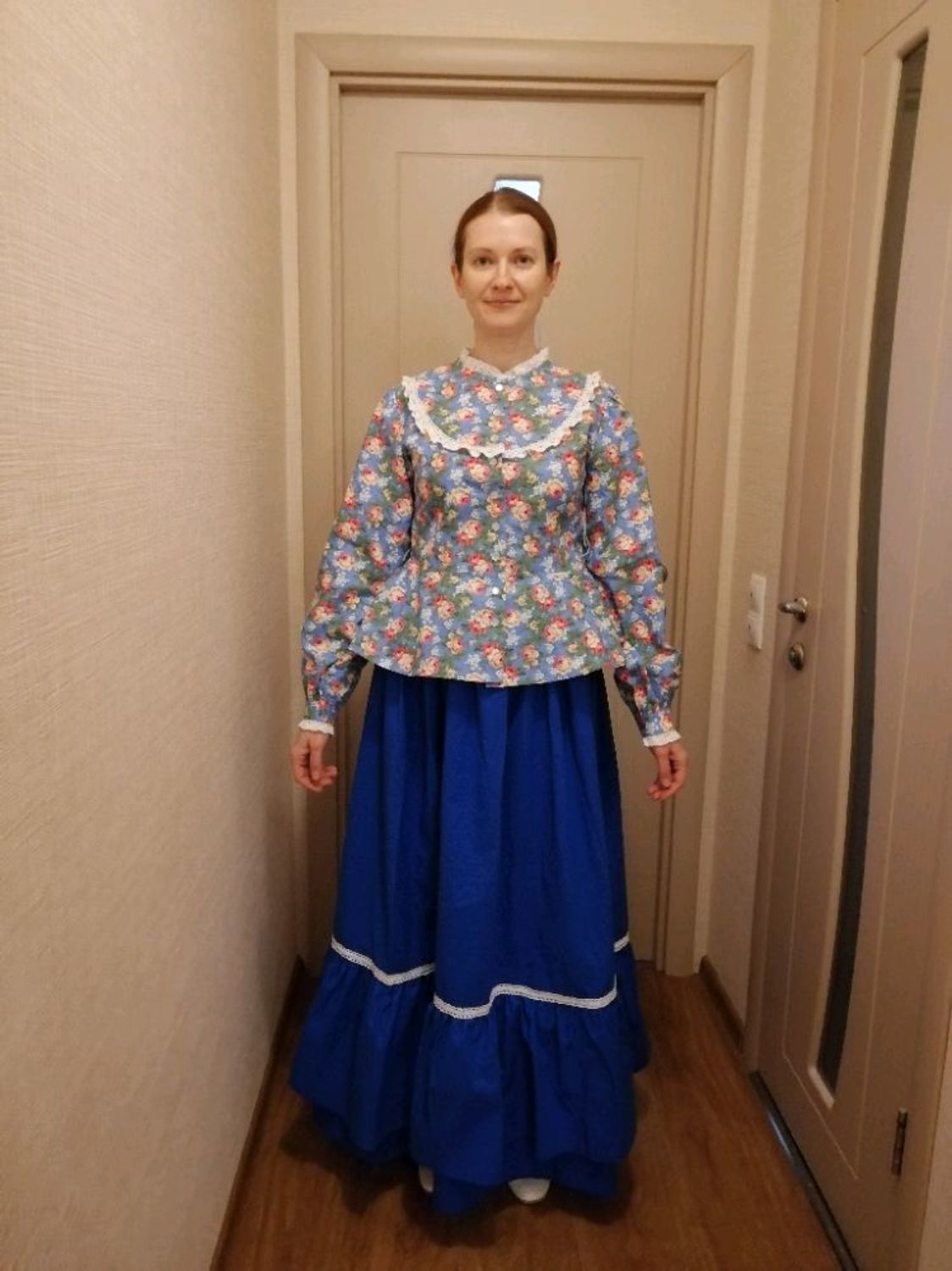 Фото №2 к отзыву покупателя Ольга Белобрюхова о товаре Казачий костюм "Настасья"