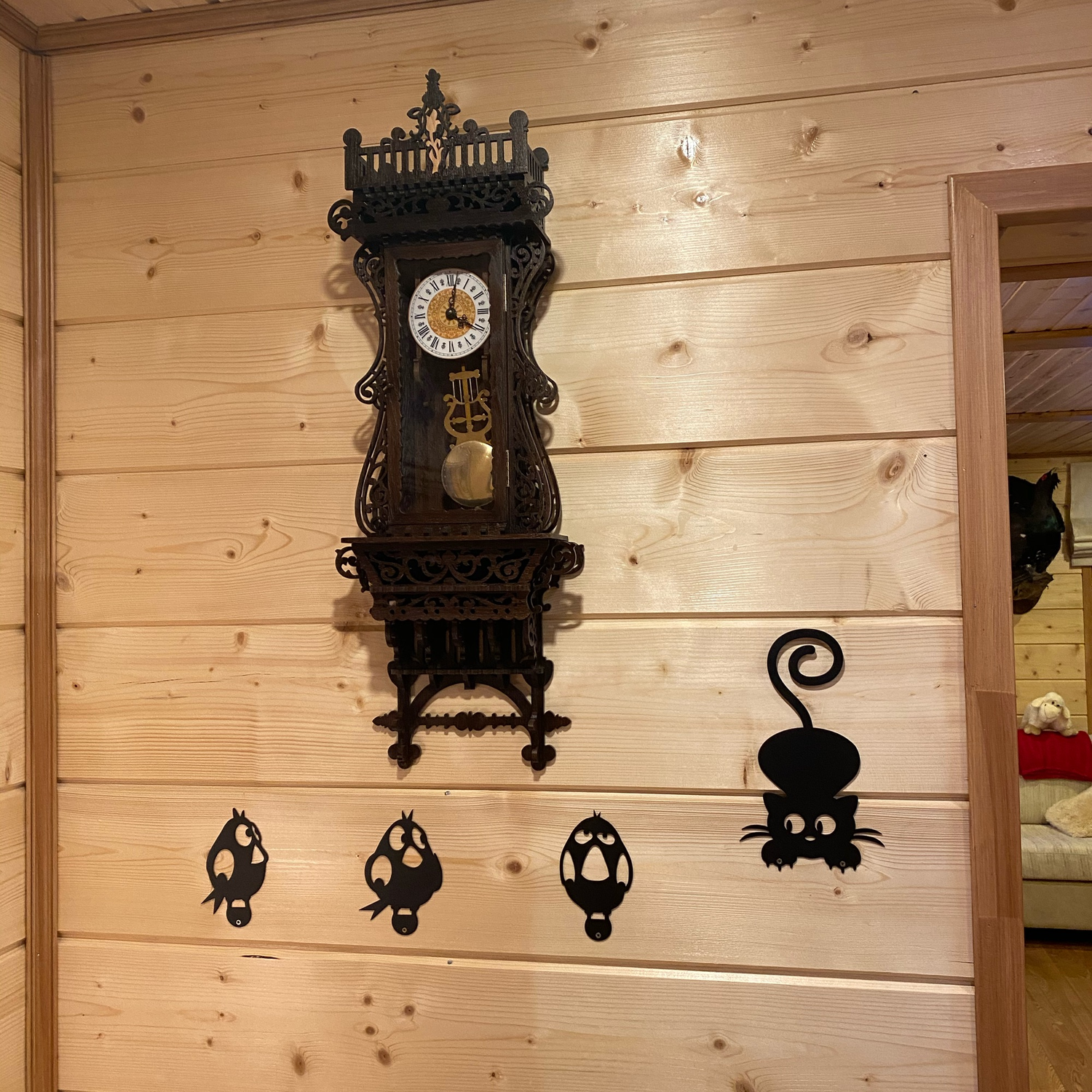 Фото №1 к отзыву покупателя Марина о товаре Настенные часы Daniel Wall Clock