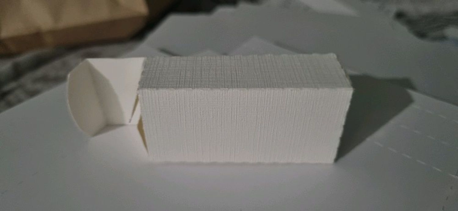 Фото №3 к отзыву покупателя Виктория Дей о товаре Короьки 2 вида белый мелованный картон