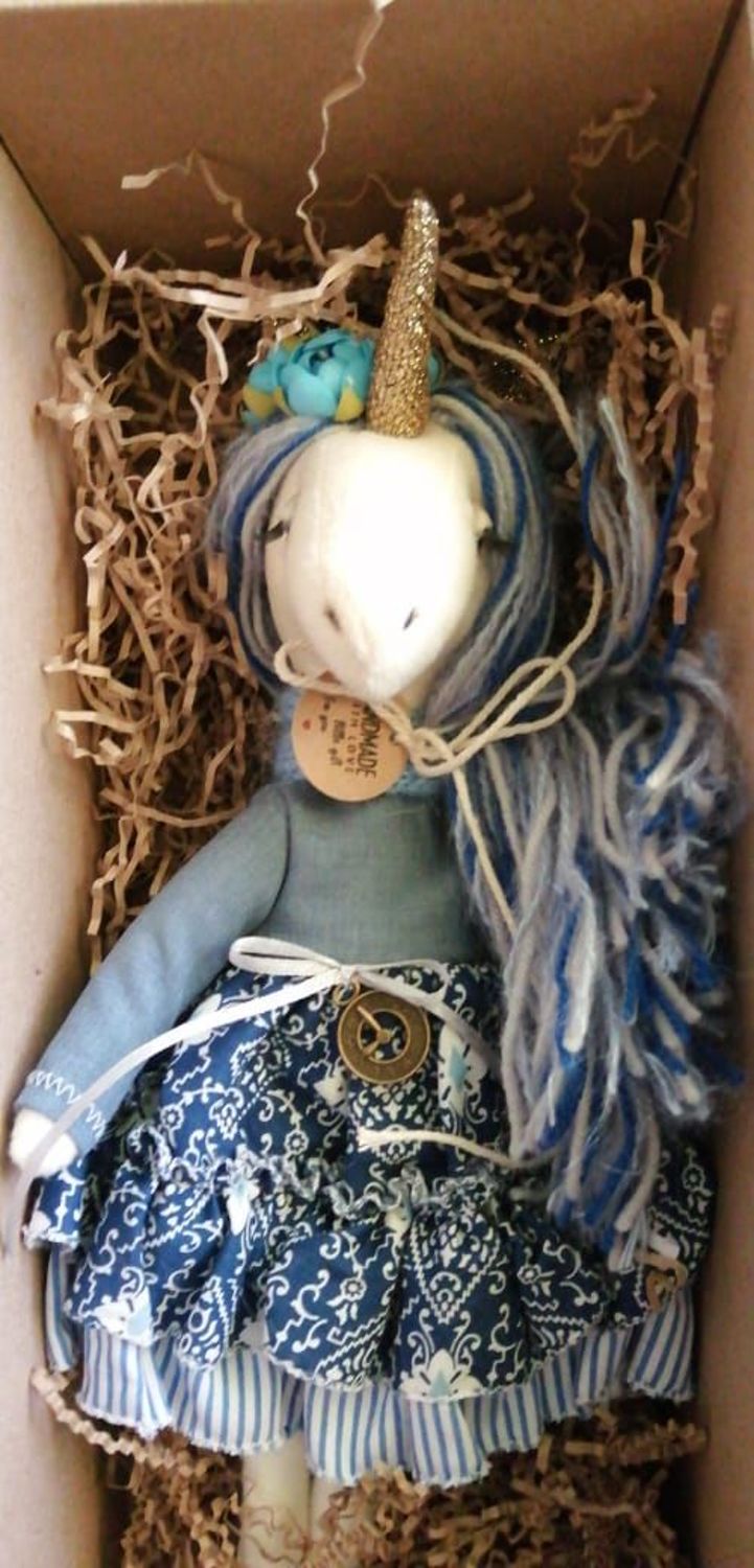 Фото №1 к отзыву покупателя Устюжанина Наталья о товаре Единорожка  Unicorn Doll