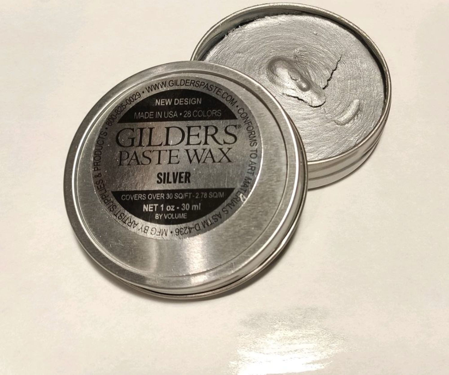 Фото №1 к отзыву покупателя Ная о товаре Воск Baroque Art Gilders Paste 1oz