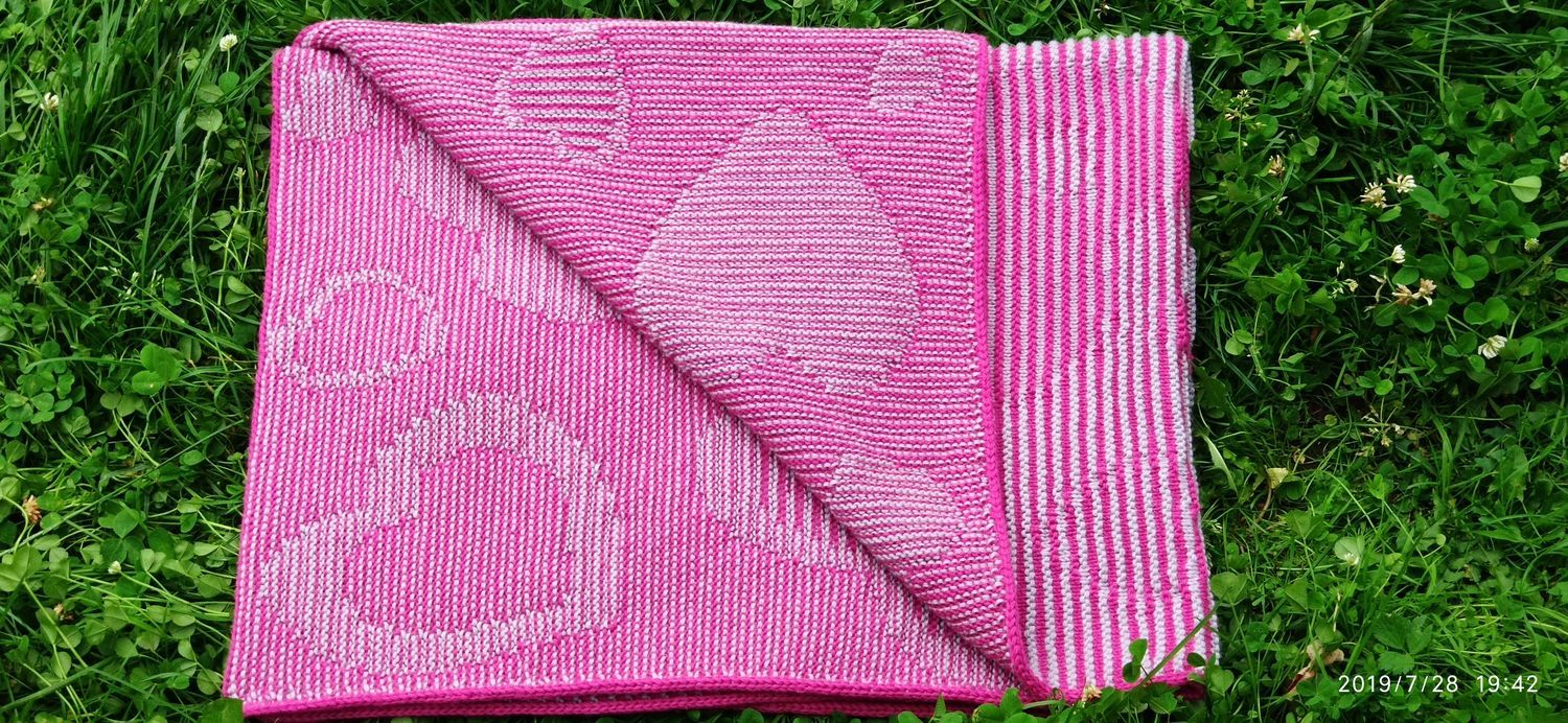 Фото №4 к отзыву покупателя Olga о товаре Плед Heart blanket (описание)