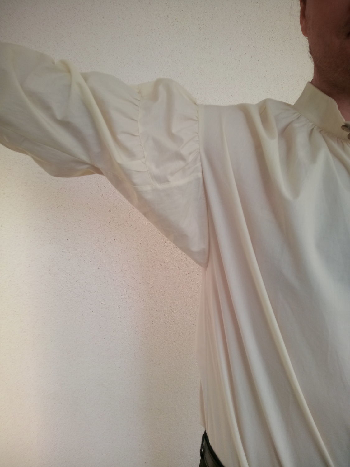 Фото №1 к отзыву покупателя KitsuneKamui о товаре Мужская рубашка, стилизация на 19 век