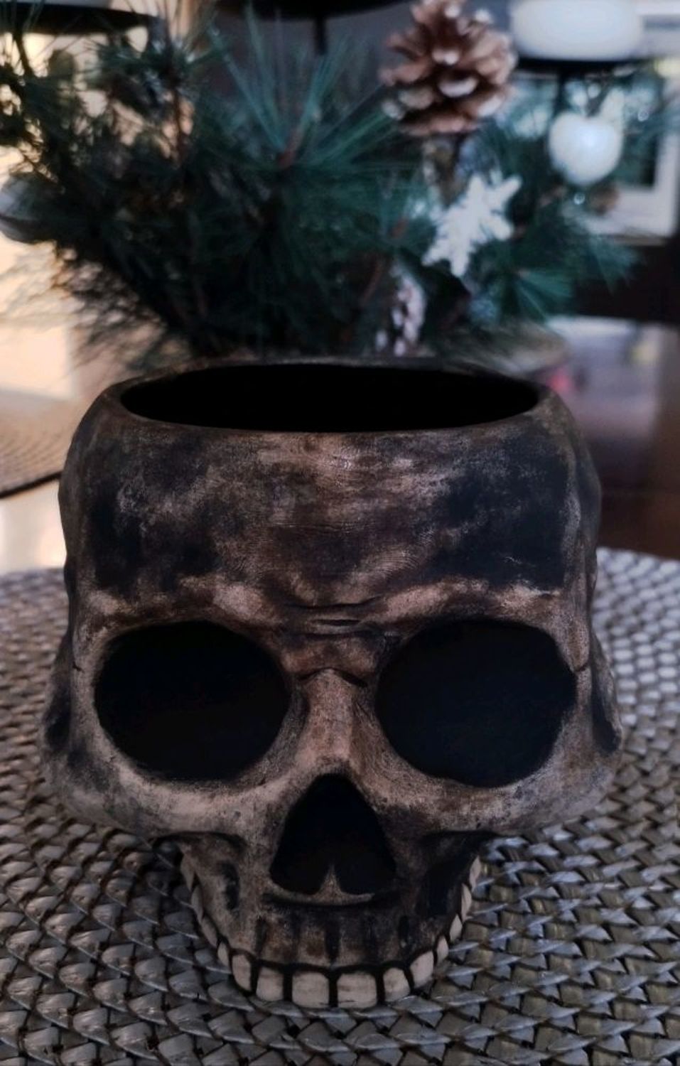Фото №1 к отзыву покупателя Heafert о товаре Кружка Череп (с эффектом обжига) Skull Ceramic Mug