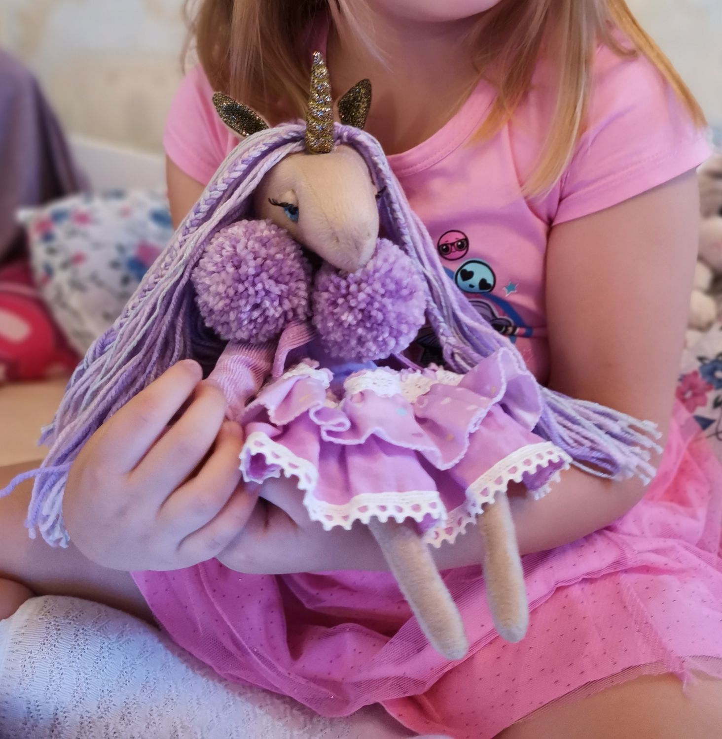 Фото №2 к отзыву покупателя Надя о товаре Игрушки: Единорожка  Unicorn Doll.