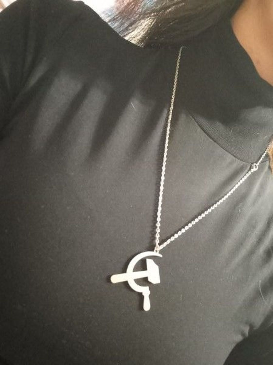 Фото №1 к отзыву покупателя Ни Анна о товаре Серп и молот (hammer and sickle) - главный символ советской эпохи