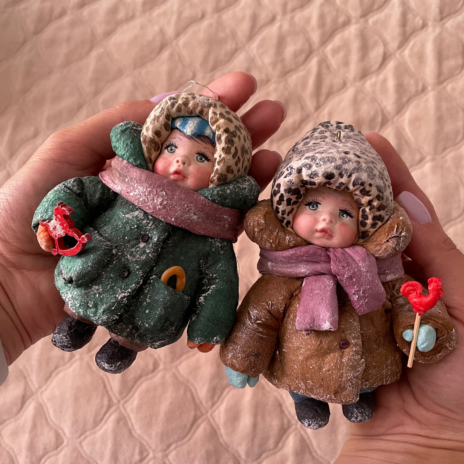 Фото №3 к отзыву покупателя Валентина Реботунова  Rebotunova_toys о товаре Малыши. Ватная игрушка