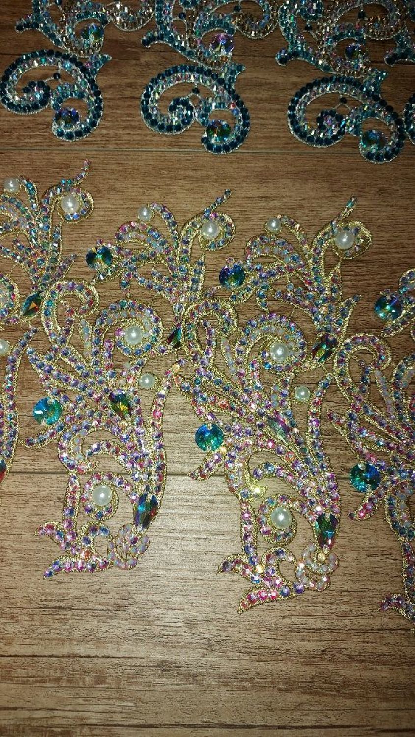 Photo №2 к отзыву покупателя Diana о товаре Пришивная аппликация из кружева and 4 more items
