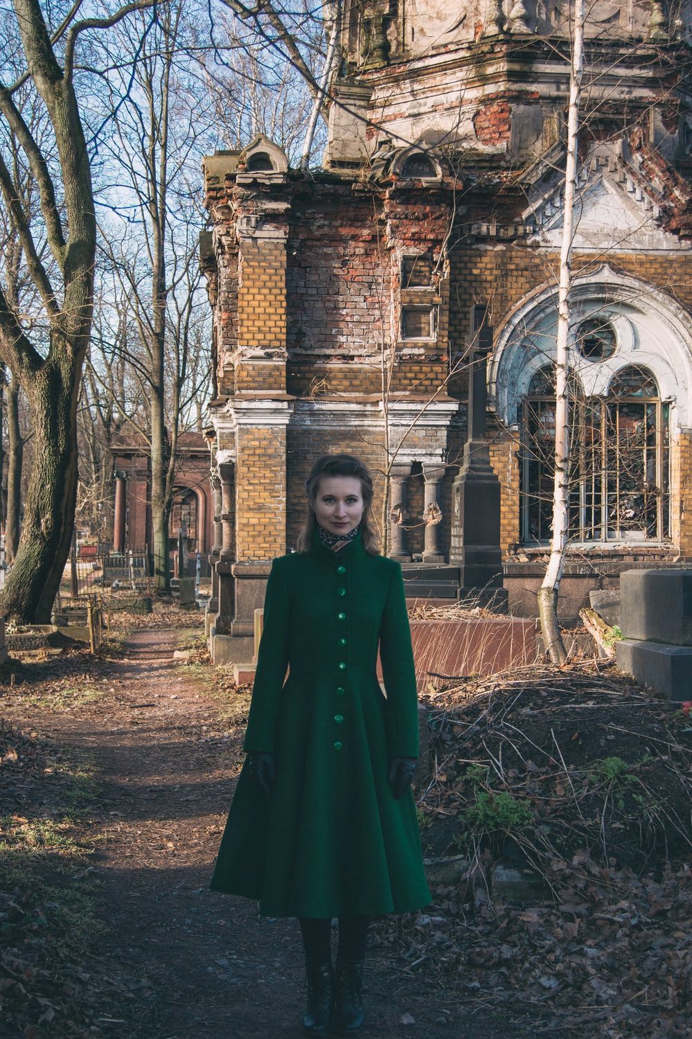 Фото №1 к отзыву покупателя Elpis. Надежда Глебовская о товаре Пальто-платье Рэтро