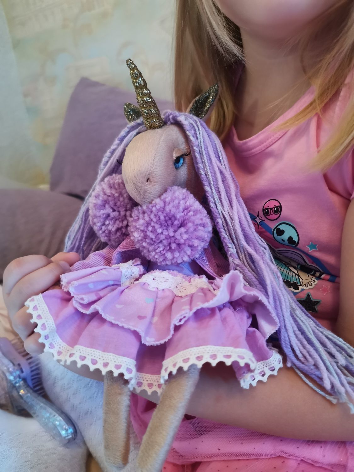 Фото №3 к отзыву покупателя Надя о товаре Игрушки: Единорожка  Unicorn Doll.