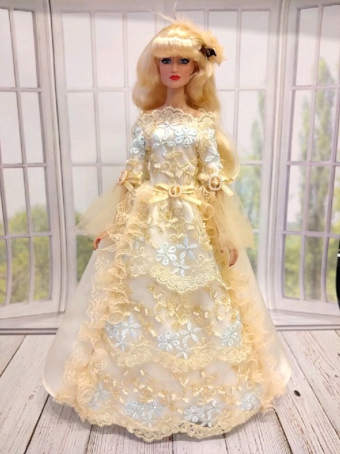 Photo №3 к отзыву покупателя Mariya о товаре Одежда для Барби. Нарядное платье.