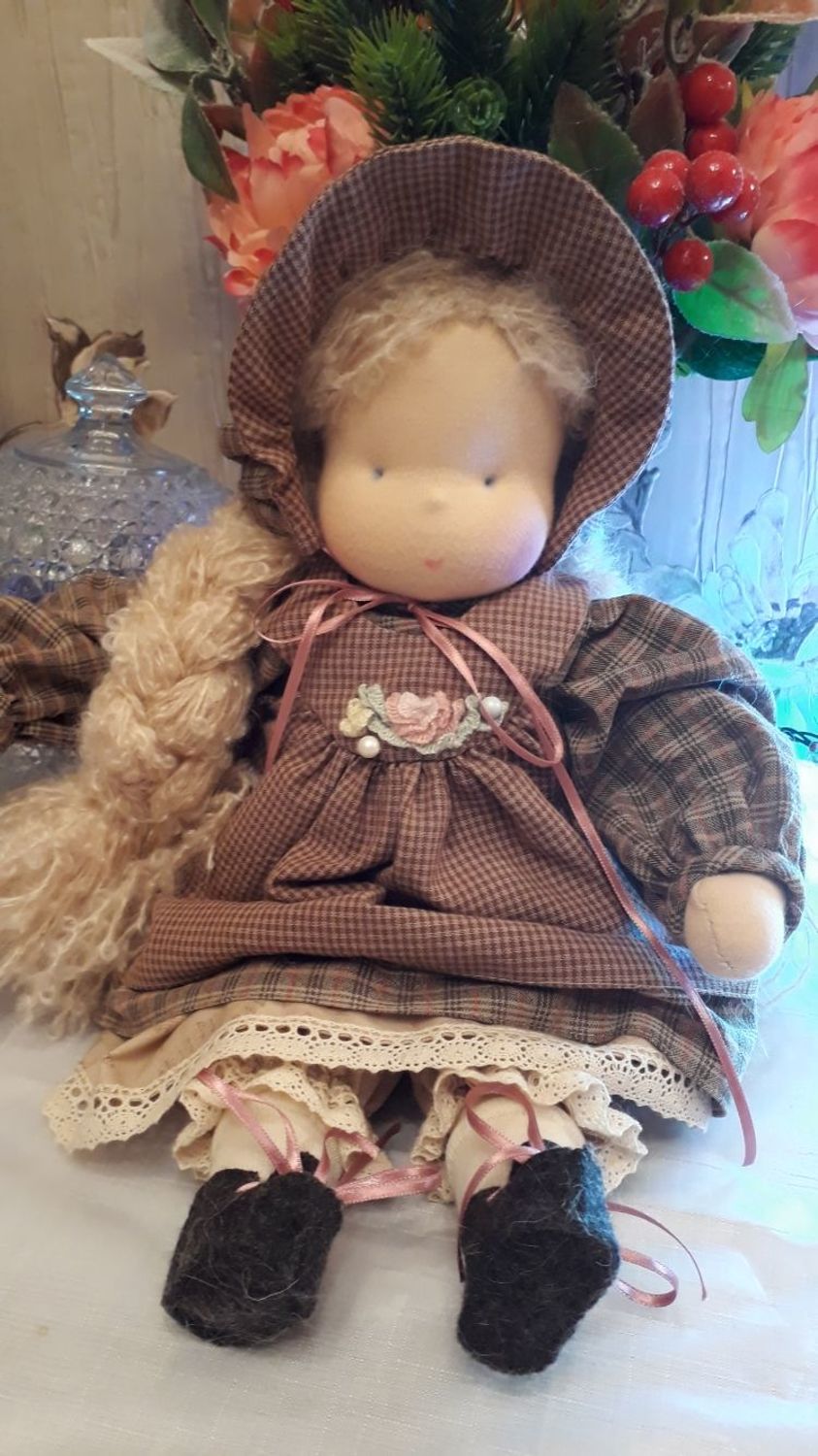 Фото №1 к отзыву покупателя Нина о товаре Вальдорфская кукла