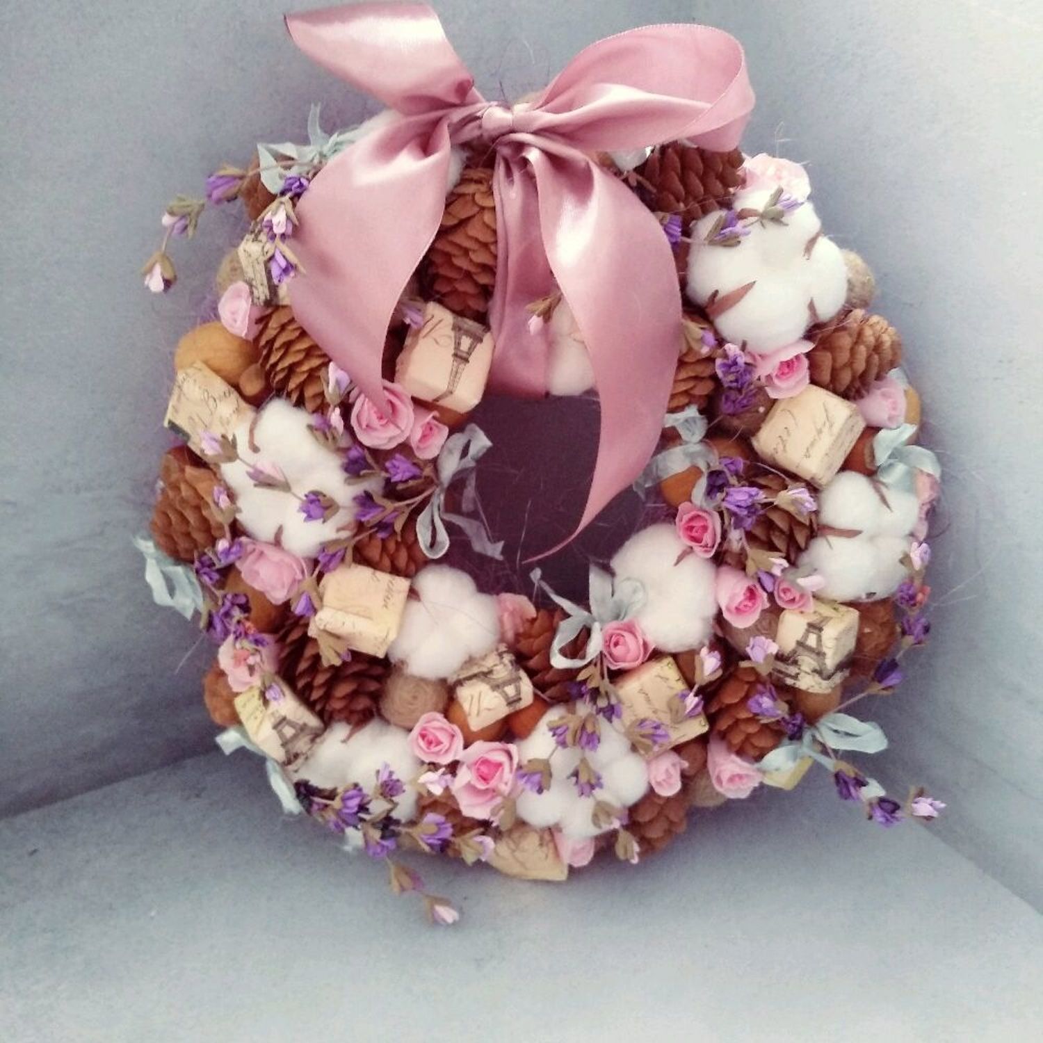 Photo №5 к отзыву покупателя ArigatouShop (Anna Ogurtsova) о товаре Венок Парижанка 33 см