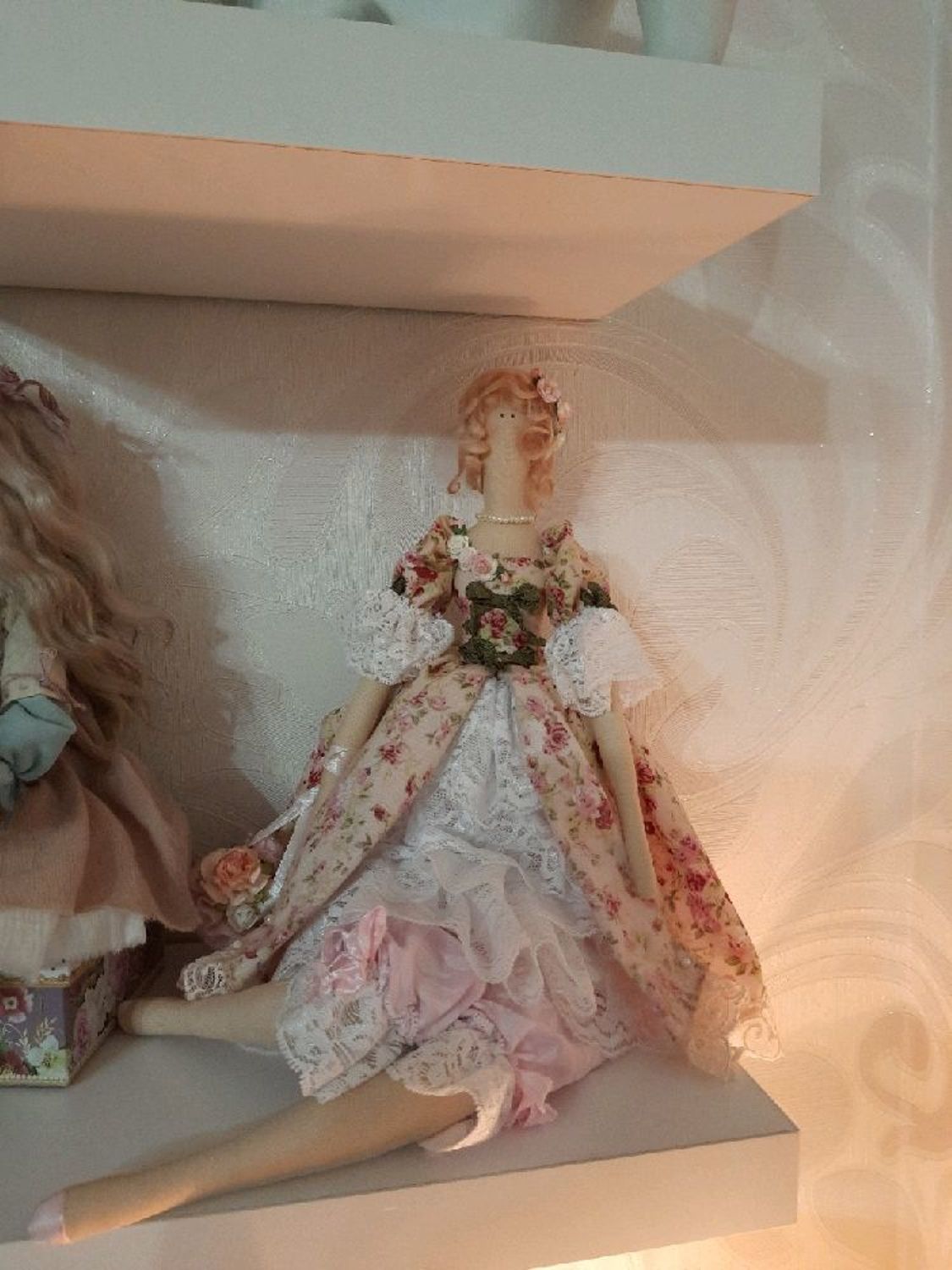 Photo №1 к отзыву покупателя Lina о товаре Куклы Тильда: Кукла в стиле Тильда "Шепот лета-свежесть"
