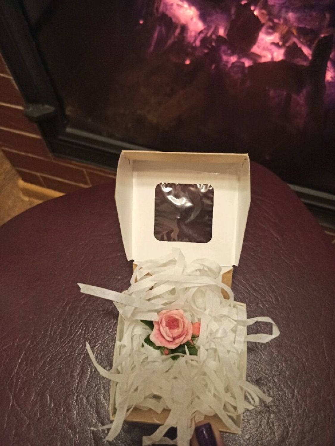 Фото №4 к отзыву покупателя Елена о товаре Серьги с веточками розовой розы