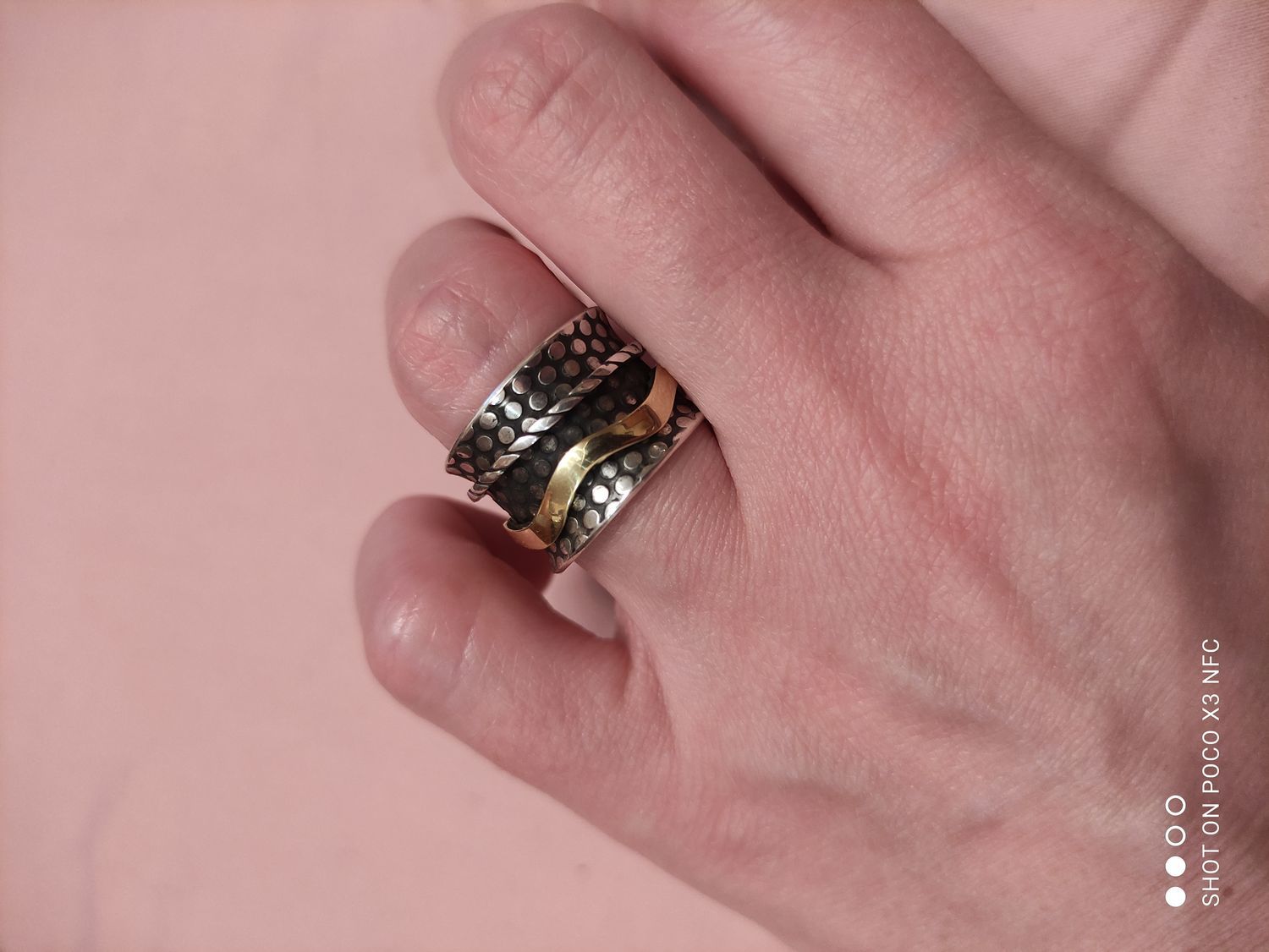 Фото №1 к отзыву покупателя Ольга о товаре Серебряное стильное кольцо