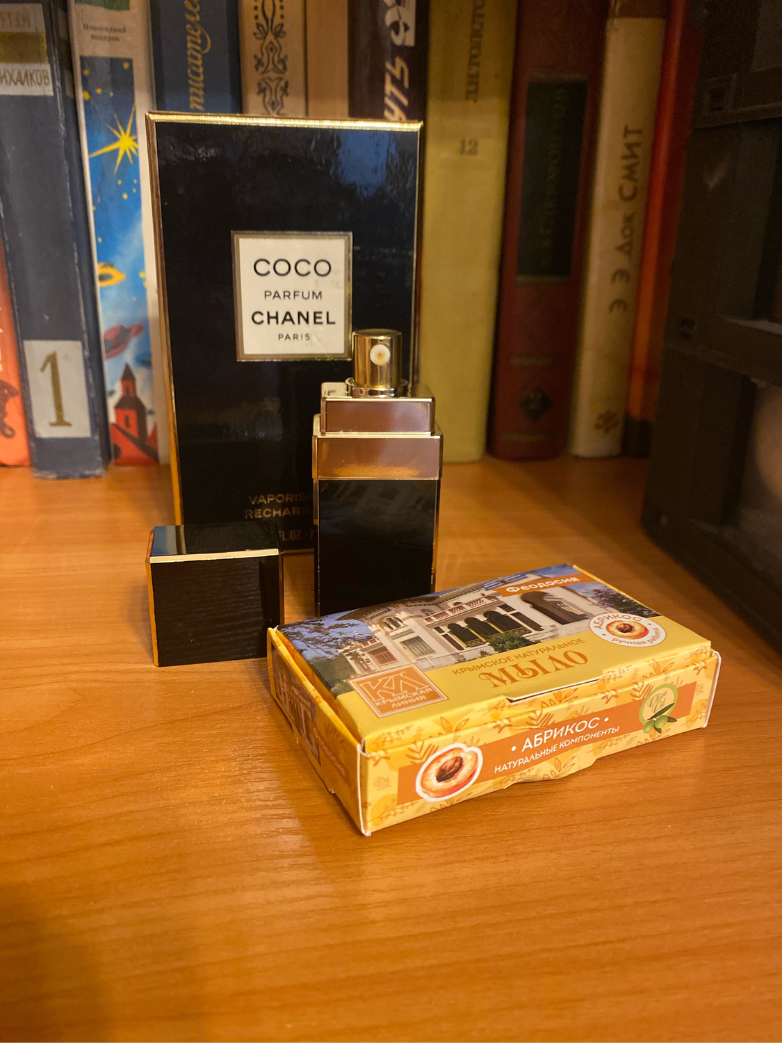 Фото №1 к отзыву покупателя Людмила о товаре Винтаж: Chanel Coco , чистые духи , от 7.5 мл.Флакон- спрей.