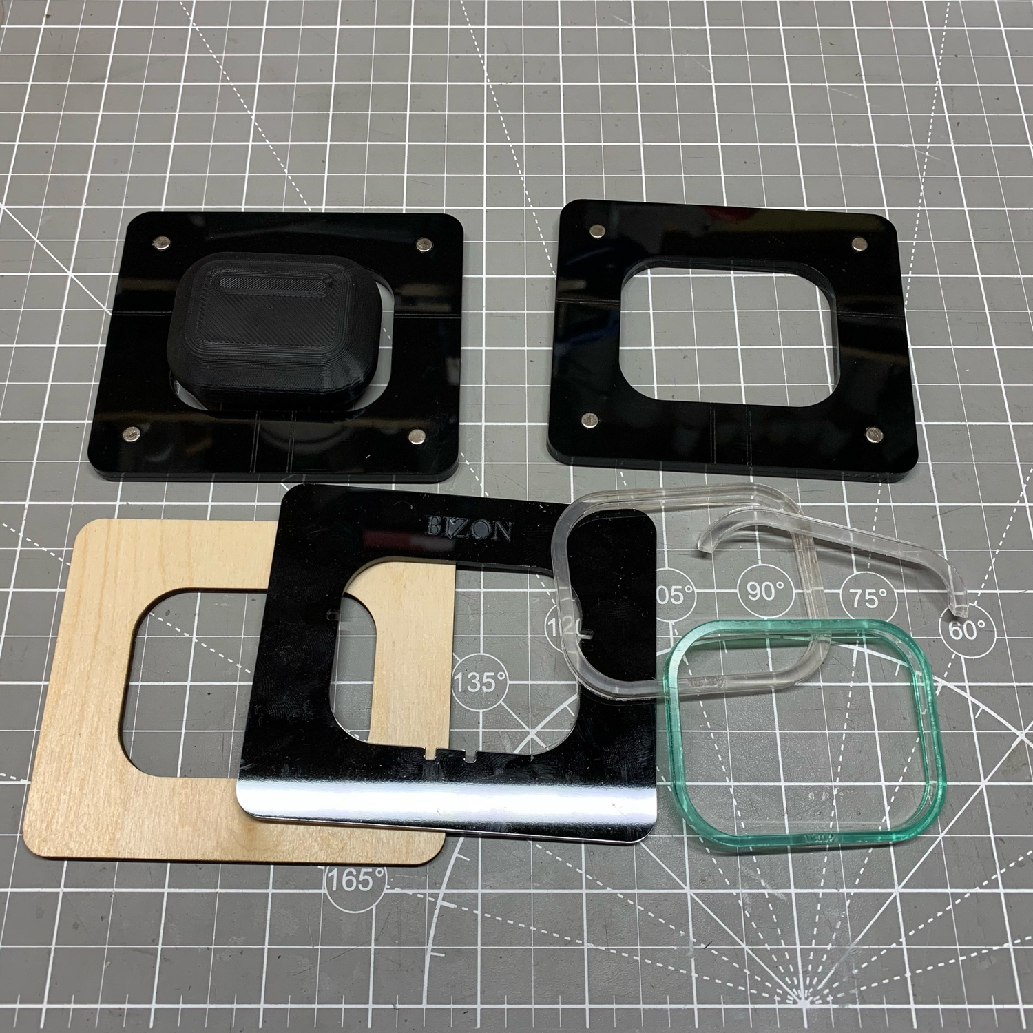 Фото №1 к отзыву покупателя KIRUHIN Hat Box о товаре Шаблон для изготовления чехла apple airpods pro