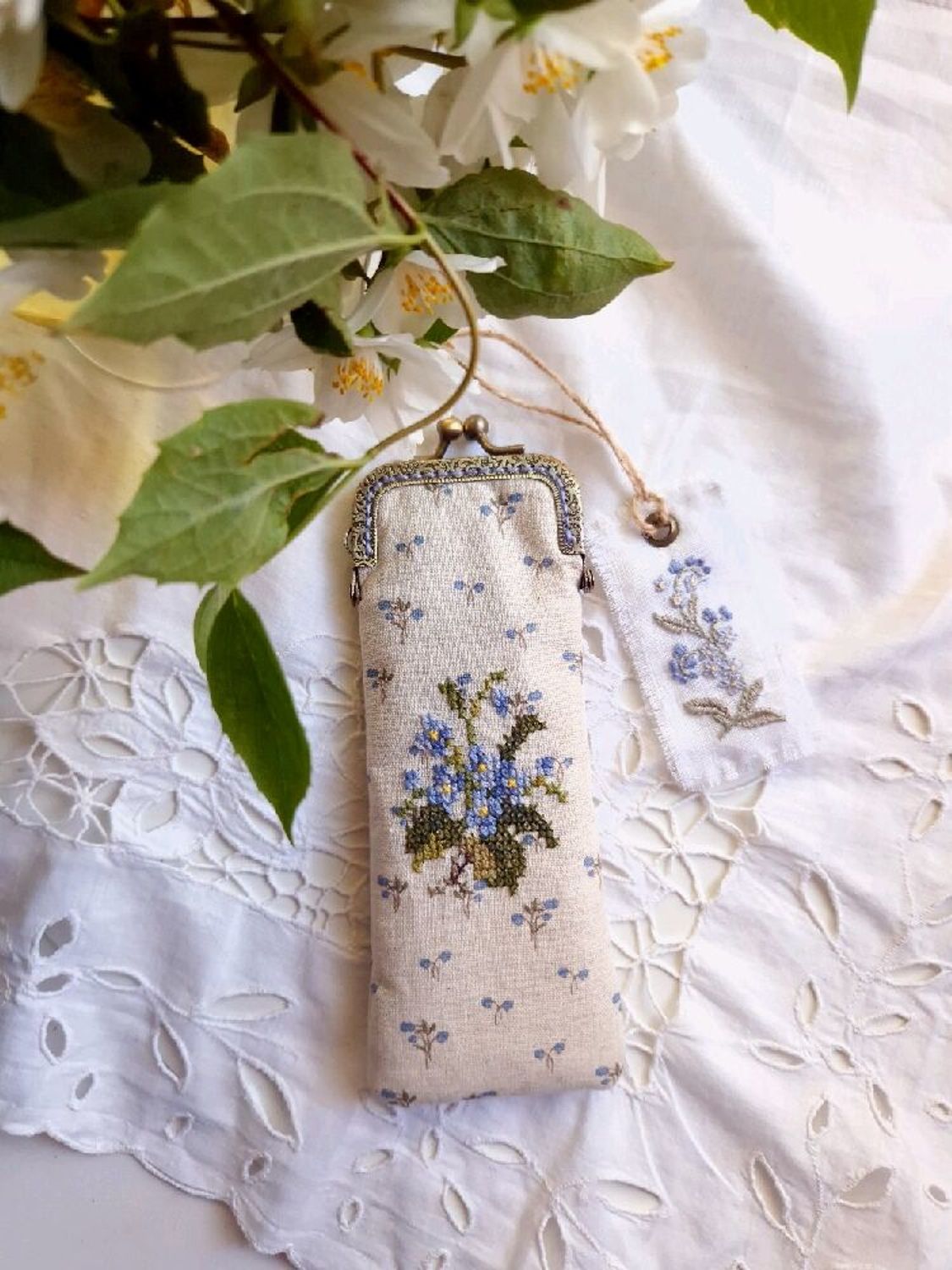 Фото №2 к отзыву покупателя Lavka Home&Cotton о товаре Лён коллекция Первоцветы Lavkadolls, 6 принтов и еще 1 товар