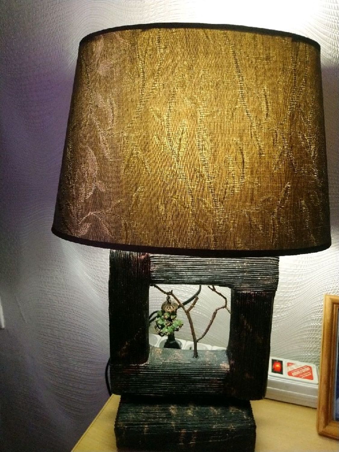Photo №1 к отзыву покупателя lana.denisova66@gmail.com о товаре Настольная Лампа "Ding-Ding" с подвижным домиком феи!