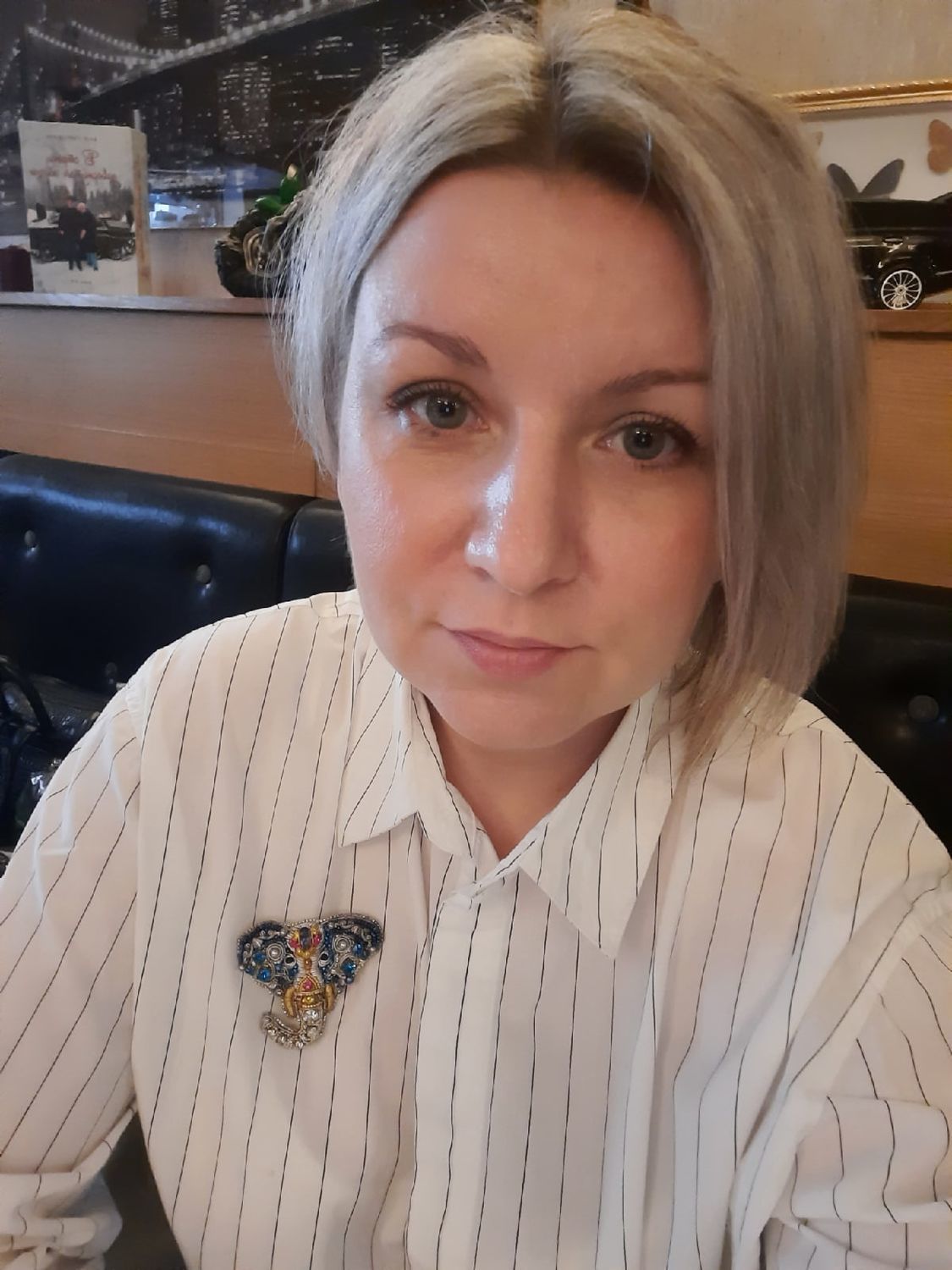 Photo №1 к отзыву покупателя Elena Sapunova (Adriatika) о товаре Брошь «Слон»