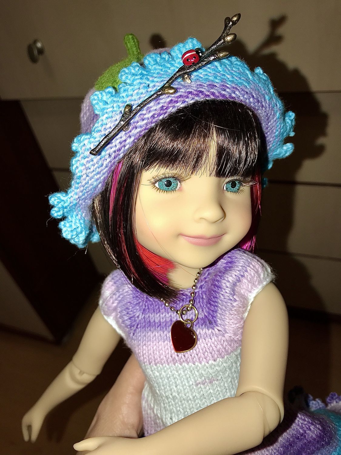 Фото №4 к отзыву покупателя Мария(штучки-дрючки) о товаре Комплект одежды для куклы Руби Ред