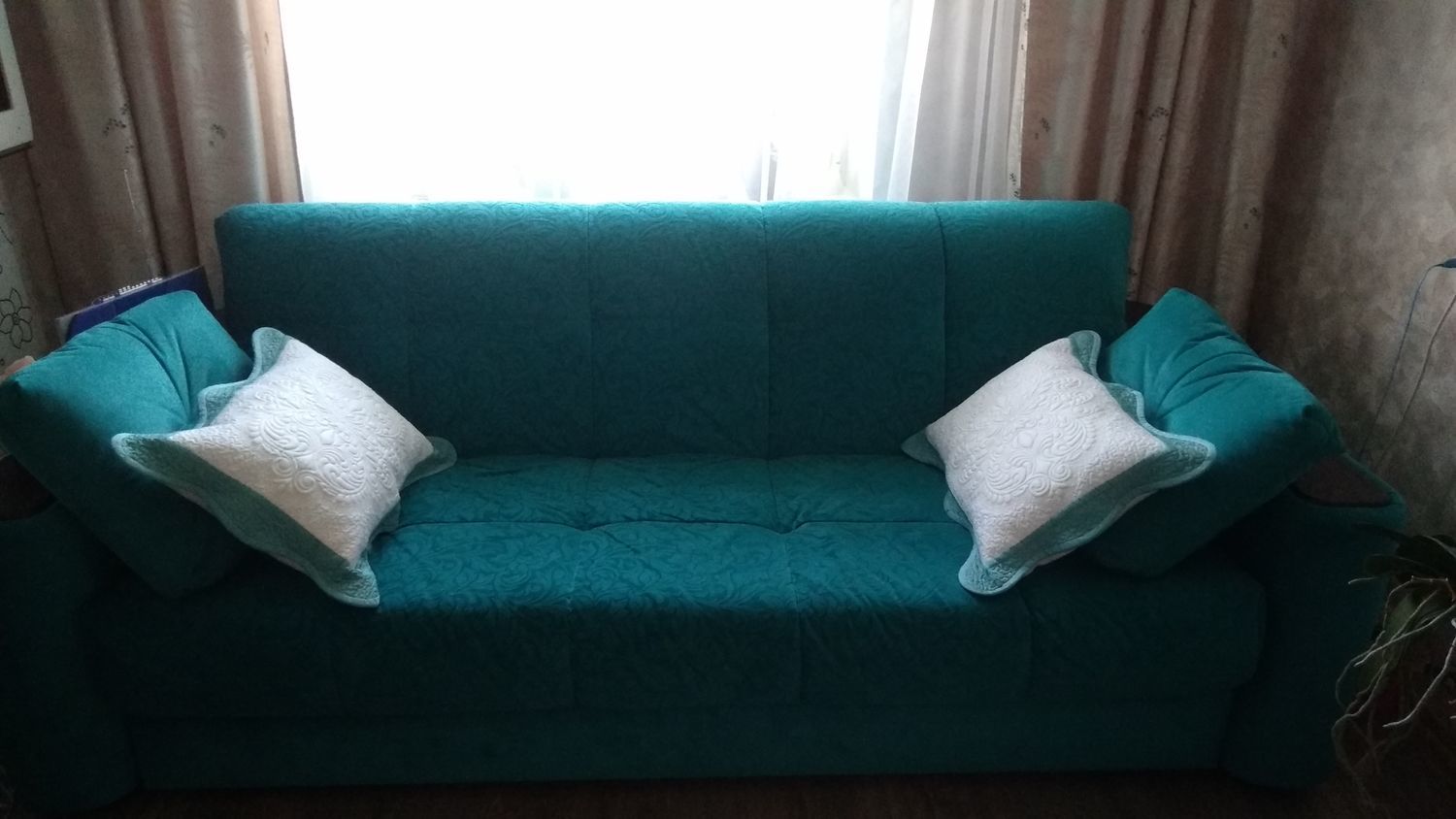 Фото №1 к отзыву покупателя Марина о товаре Стеганые подушки " Барокко"