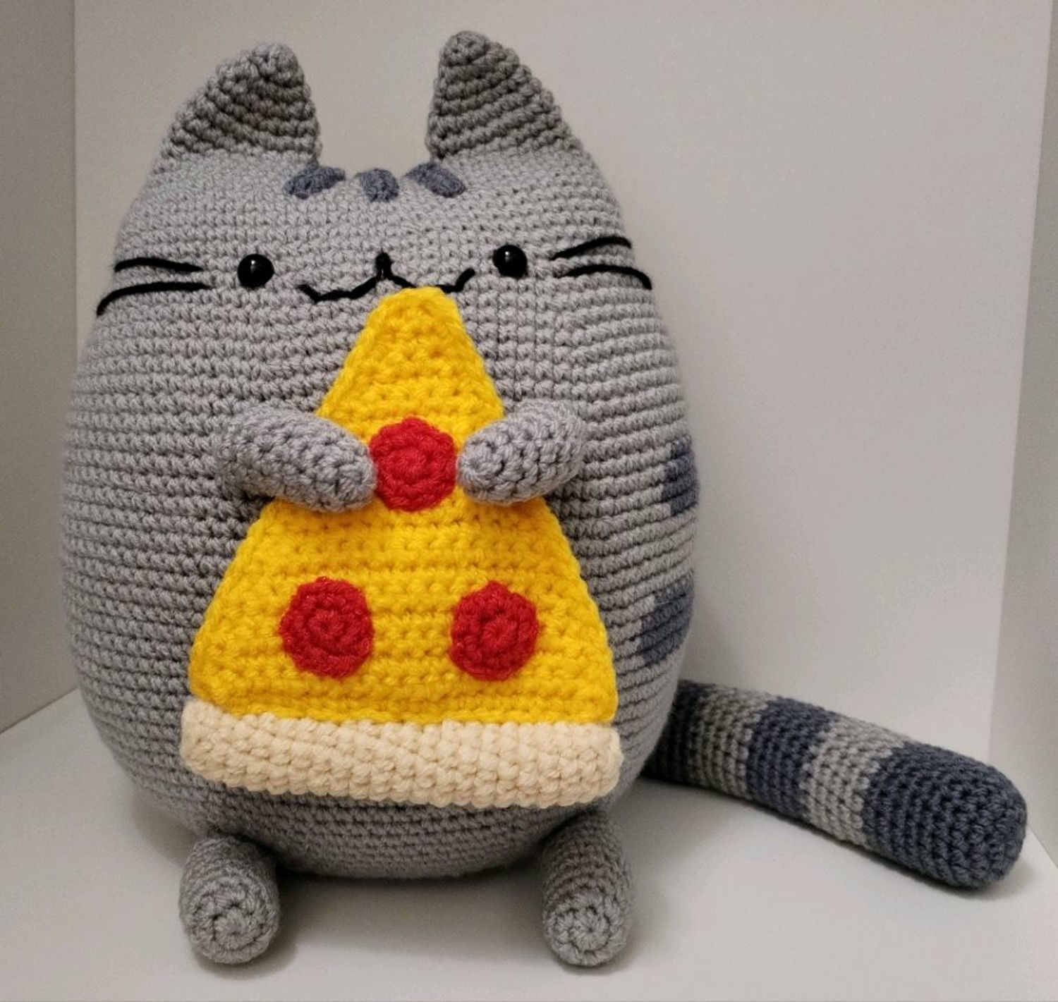 Фото №1 к отзыву покупателя Марина о товаре Кот Пушин (Pusheen) амигуруми