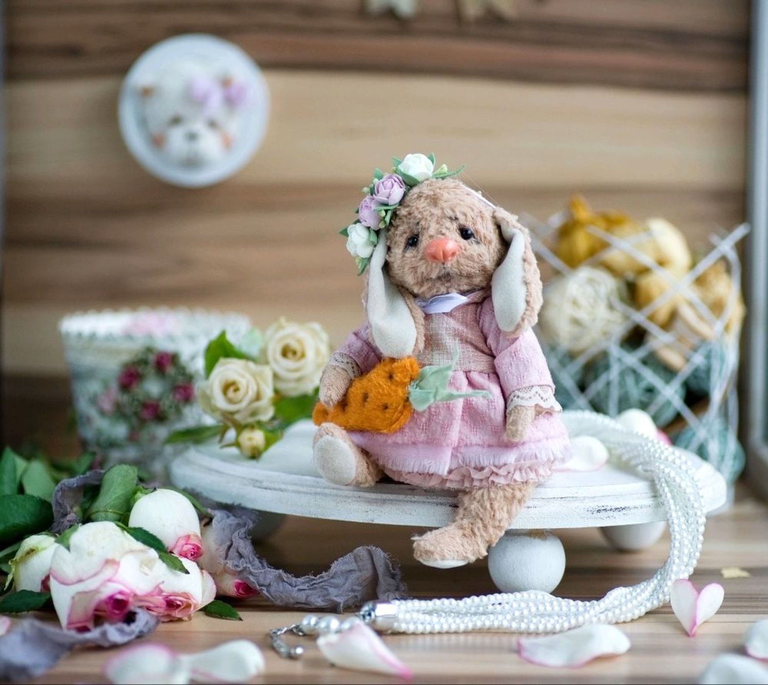 Фото №2 к отзыву покупателя Мишка в ладошке (teddy) Наталия о товаре Ободочки для кукол