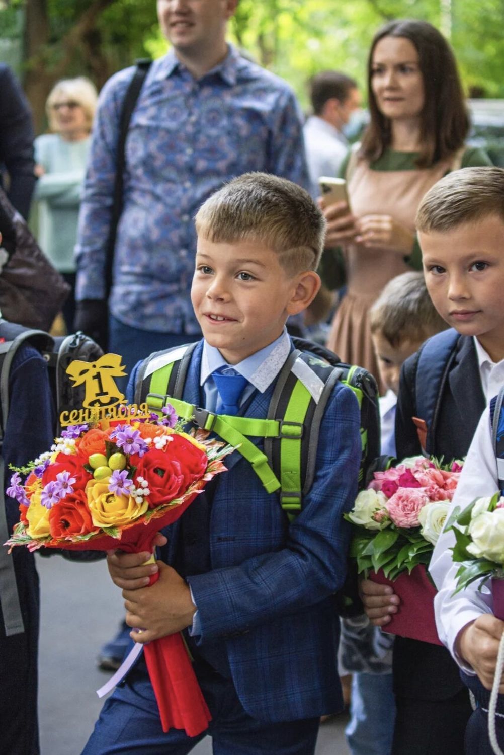 Фото №1 к отзыву покупателя Аристова Анна о товаре Букет из конфет Краски осени
